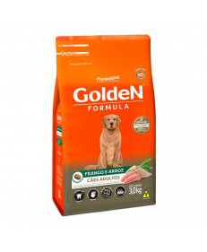 Ração Golden Fórmula para Cães Adultos Frango e Arroz