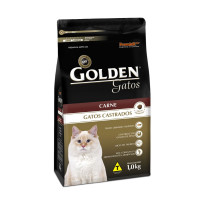 Ração Golden Gatos Castrados Carne