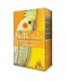 Farinhada Nutrópica para Calopsita a Base de Mel e Ovos 300g